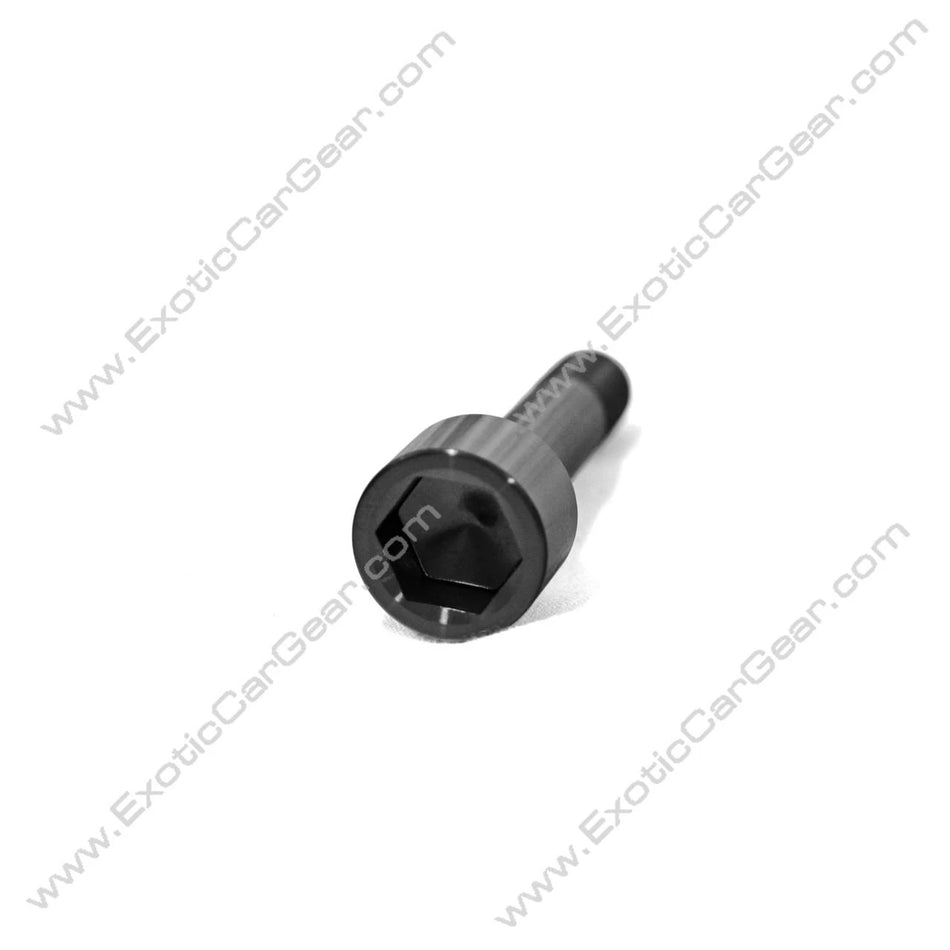 Exotic Car Gear Titanium Wheel Bolts - Fits Ferrari 2 Piece Titanium Wheel Bolt Kit 23 Piece Set- Black Finish