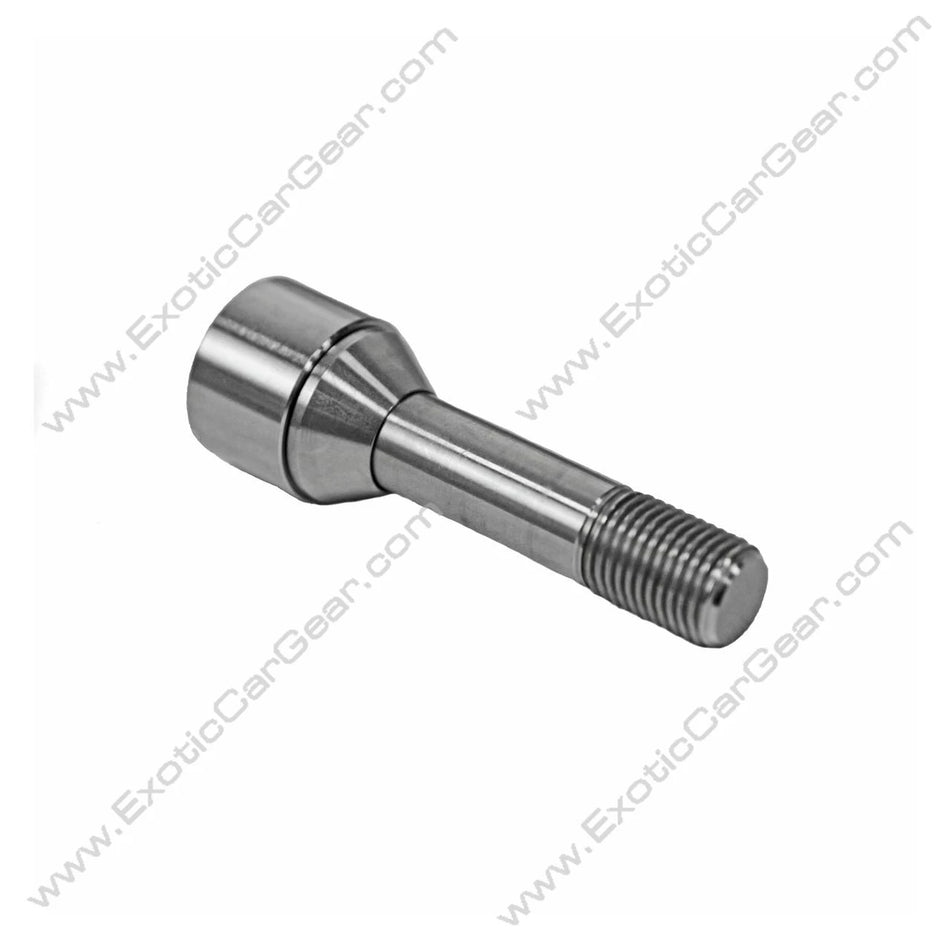 Exotic Car Gear Titanium Wheel Bolts - Fits Ferrari 2 Piece Titanium Wheel Bolt Kit, Polished Finish