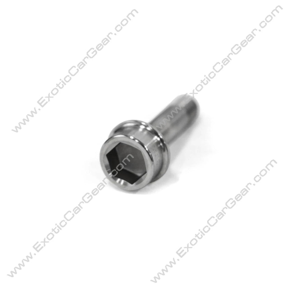 Exotic Car Gear Titanium Wheel Bolts - Fits Ferrari Challenge Titanium Wheel Bolt Kit 23 Piece Set - Polished Finish