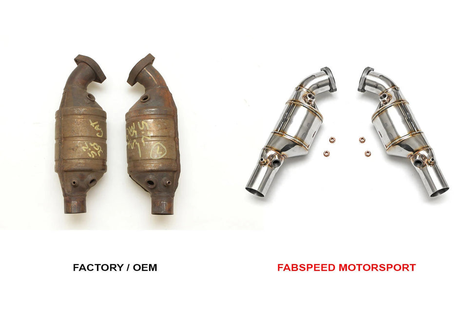 Fabspeed Ferrari F355 Sport Catalytic Converters (1994-1999)