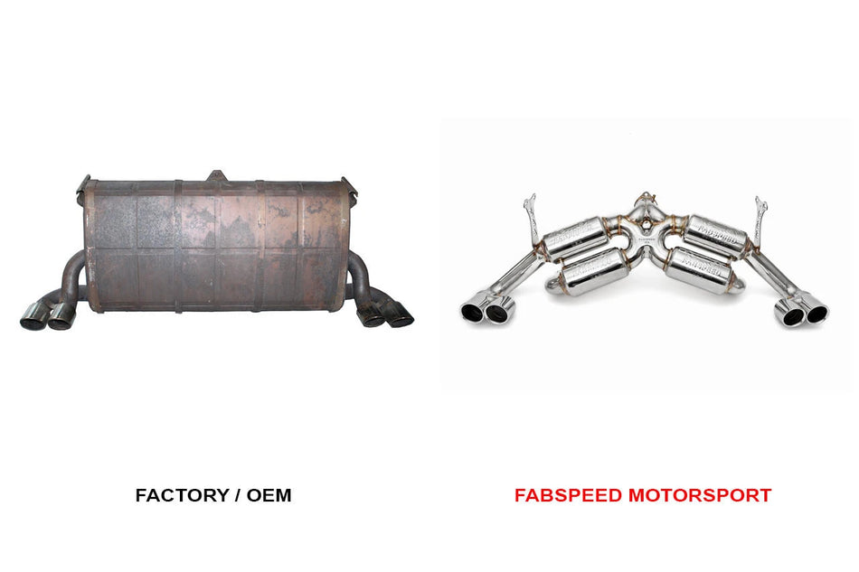 Fabspeed Ferrari F355 Supersport X-Pipe Exhaust System (1994-1999)