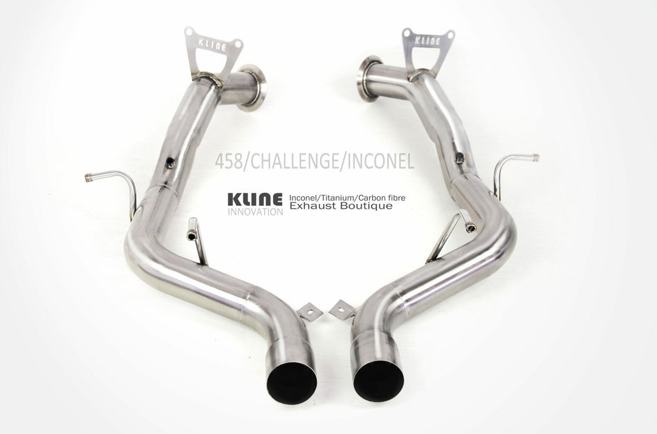 Kline Innovations Ferrari 458 Challenge Exhaust System