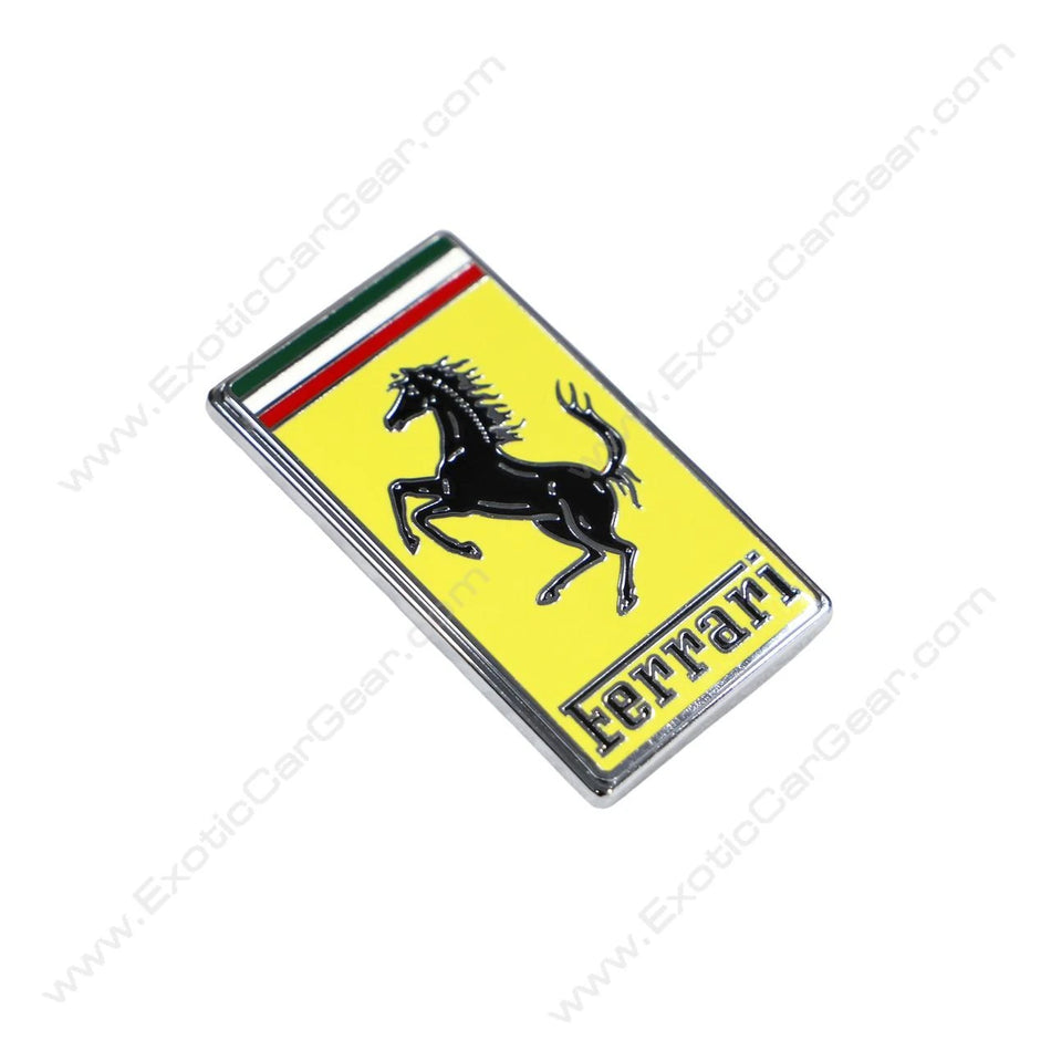 Studded Hood Badge - Fits Ferrari Models