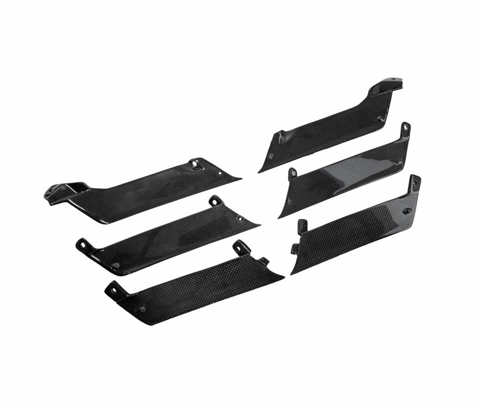 Exotic Car Gear Front Fender Vent Winglets