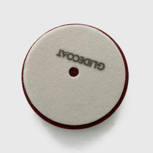 Glidecoat Maroon Medium Cut Foam Pad - 6''