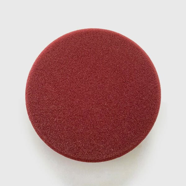 Glidecoat Maroon Medium Cut Foam Pad - 6''