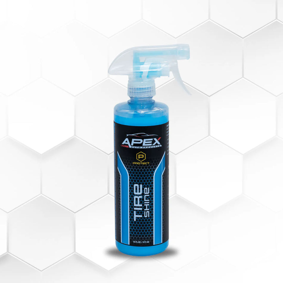 Apex Auto Products - Tire Shine 2.0 - Electric Blue