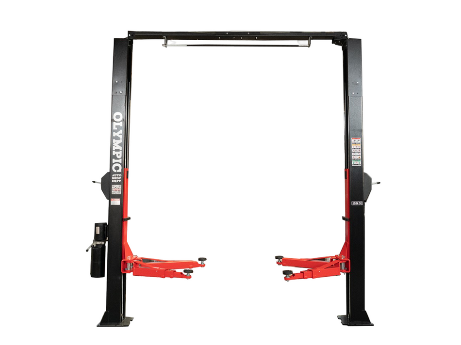 Olympic 2PDDA-10 / Direct-Drive 2-Post Symmetric/Asymmetric Vehicle Lift / 10,000 Lb. Capacity