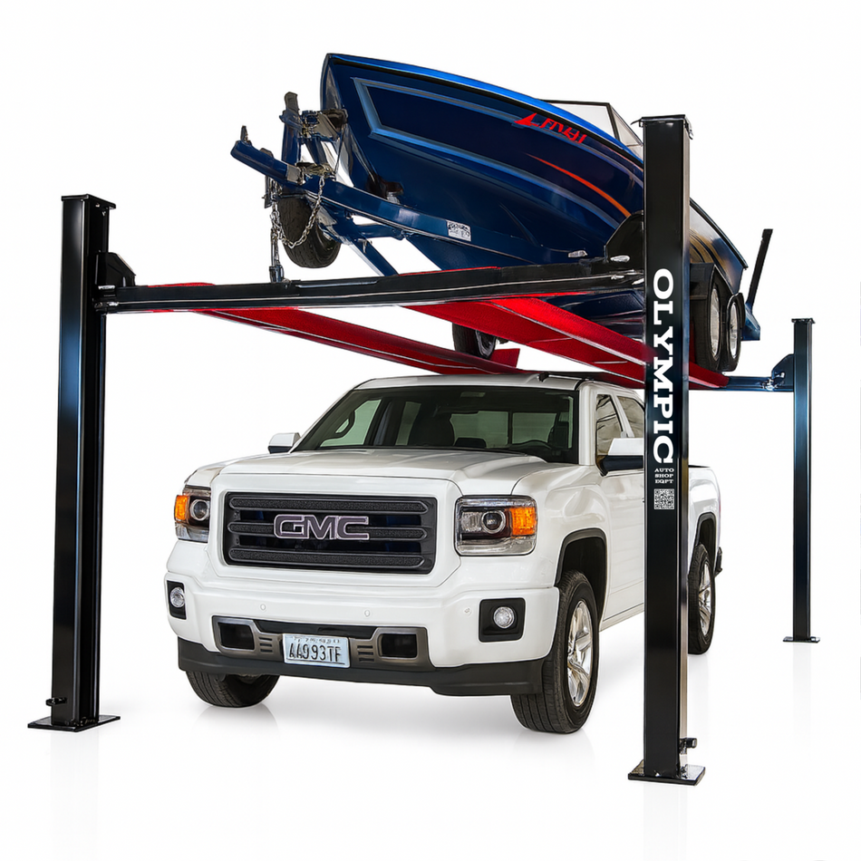 Olympic HDMBL-10 / "The Skipper" Portable Boat & Trailer Storage Lift / 10,000 Lb. Capacity