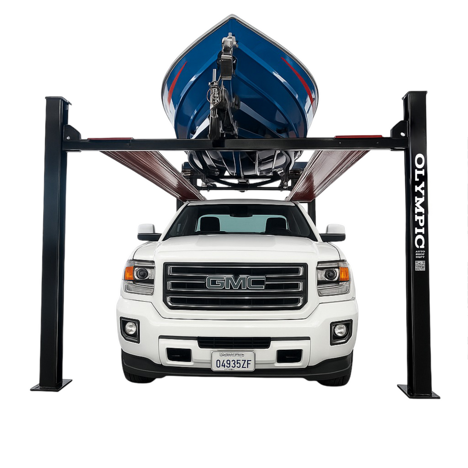 Olympic HDMBL-10 / "The Skipper" Portable Boat & Trailer Storage Lift / 10,000 Lb. Capacity