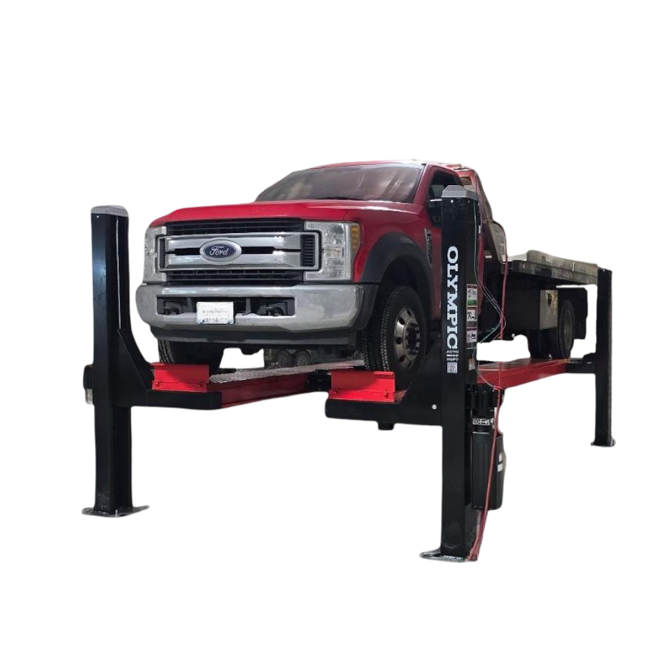 Olympic 4PHDXLA-15 / Open Front Alignment Lift / 15,000 Lb. Capacity