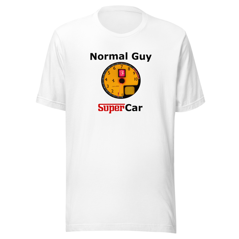 The Original Normal Guy Supercar Tachometer Shirt