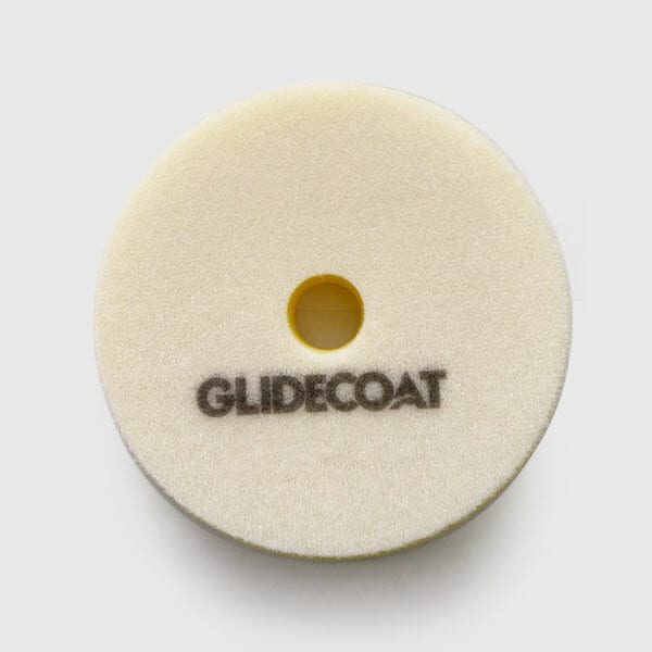 Glidecoat Yellow Foam Finishing Pad - 6''